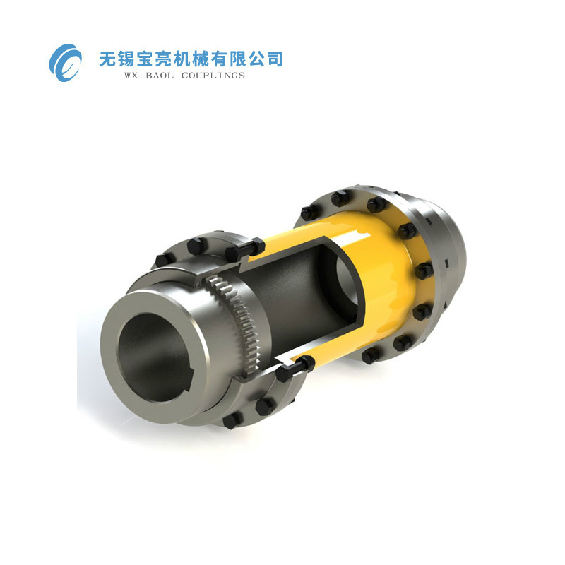 WGT型接中间套鼓形齿式联